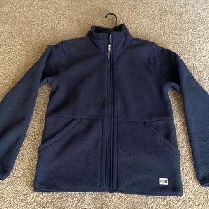 The North Face fleece jacket. Navy blue.